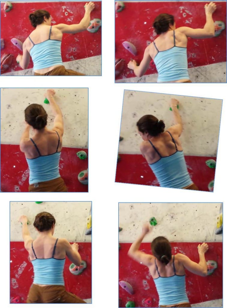 Shoulder Injury due to Incorrect Movement while Climbing